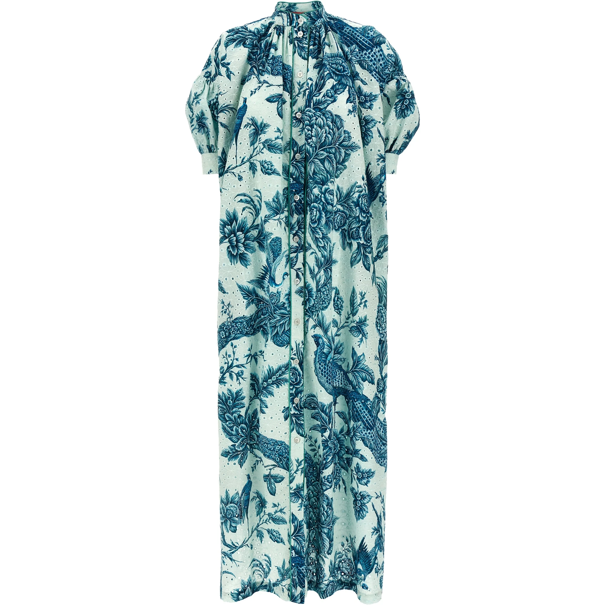 Multicolor Cotton Long Dress