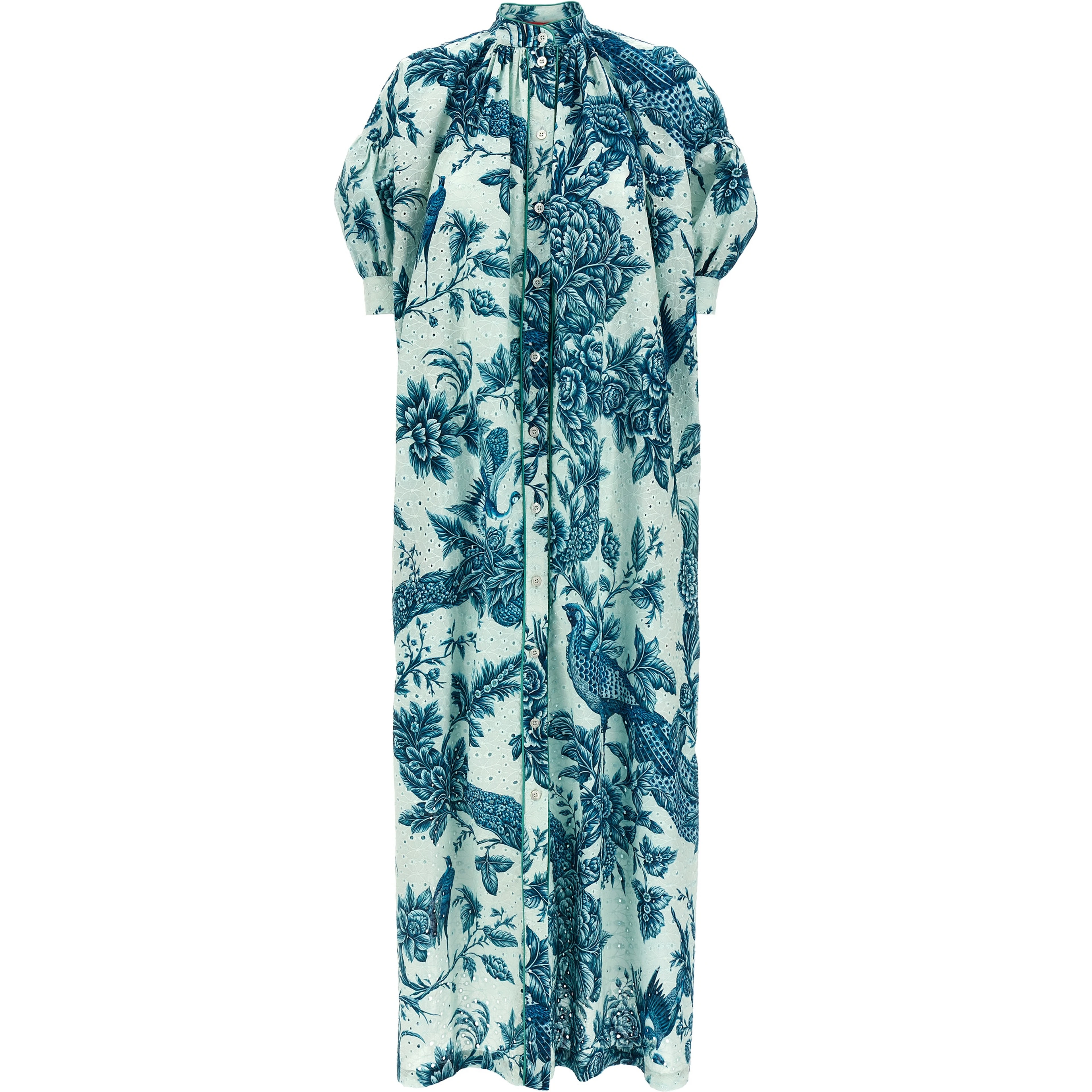 Multicolor Cotton Long Dress