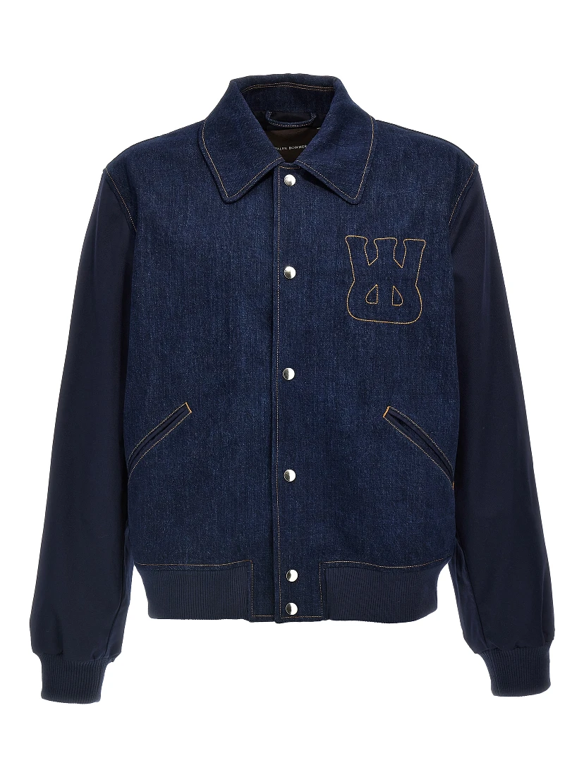 Blue Cotton Denim Jacket