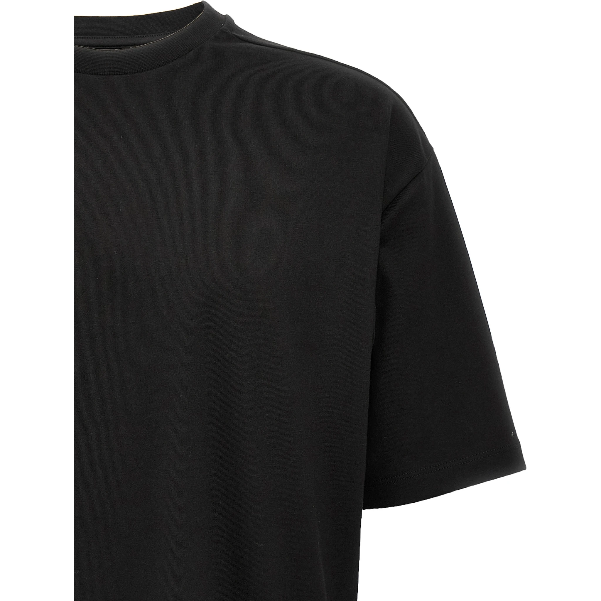 Black Cotton T-Shirt