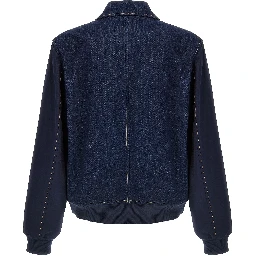 Blue Cotton Denim Jacket
