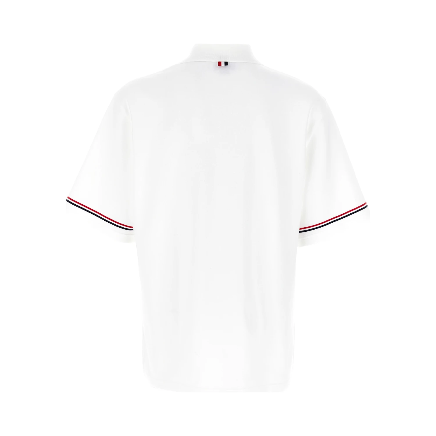 White Cotton Polo Shirt