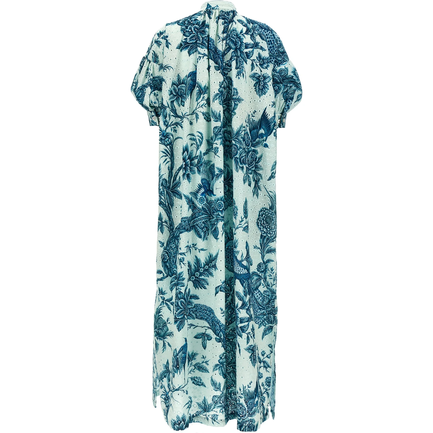 Multicolor Cotton Long Dress