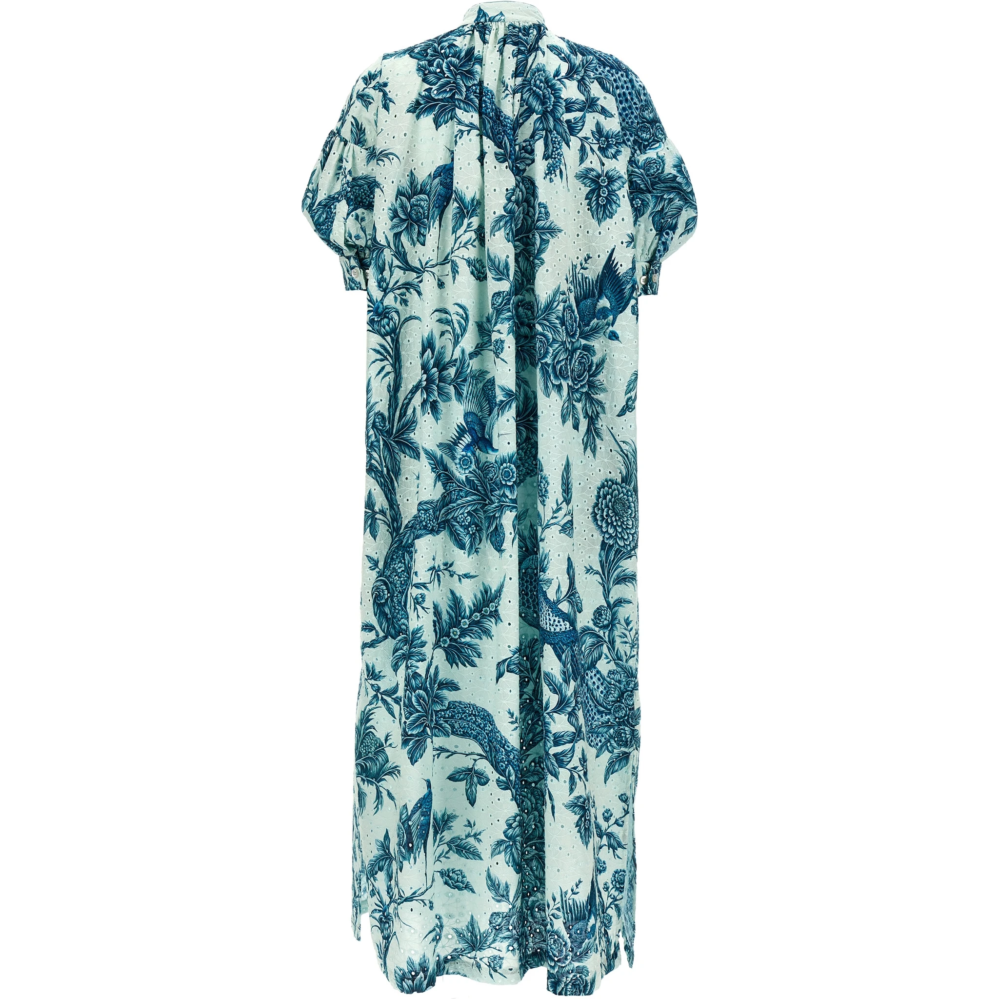 Multicolor Cotton Long Dress