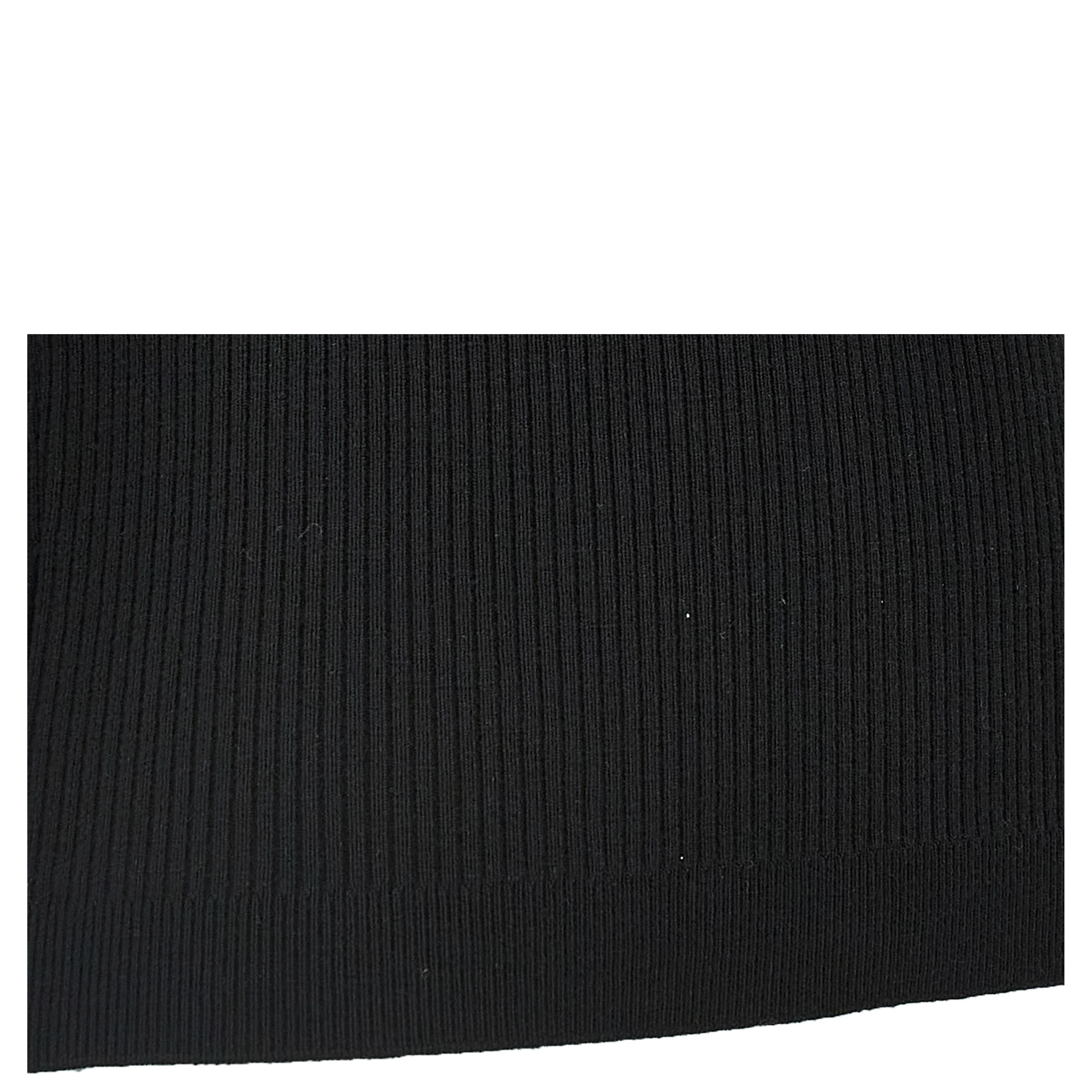 Black Wool T-Shirt