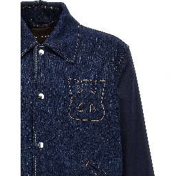 Blue Cotton Denim Jacket