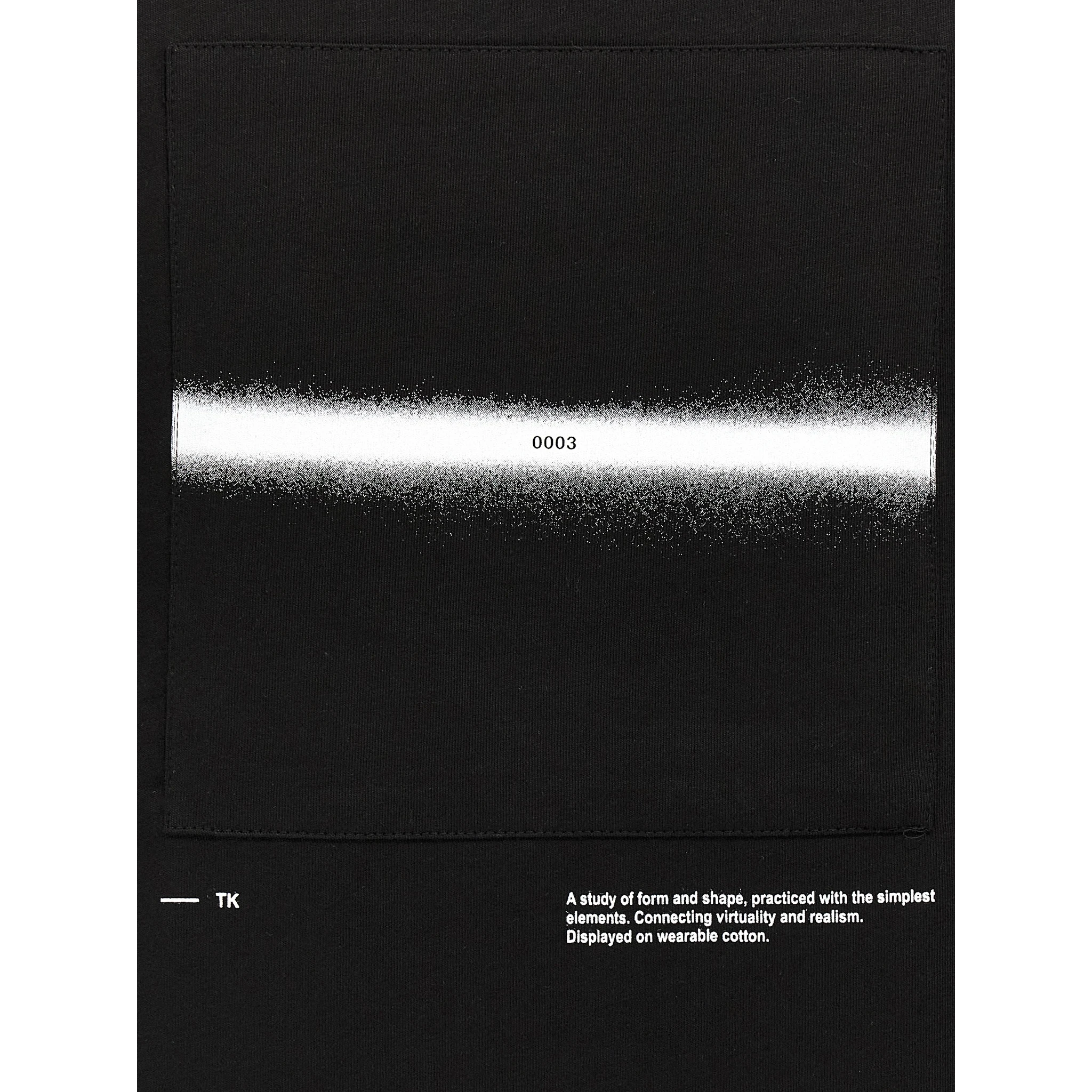 Black Cotton T-Shirt