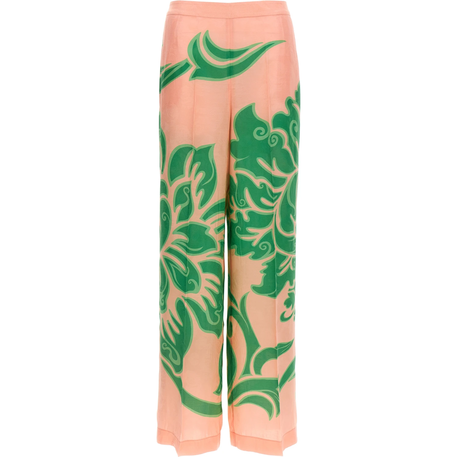 Multicolor Viscose Casual Pants