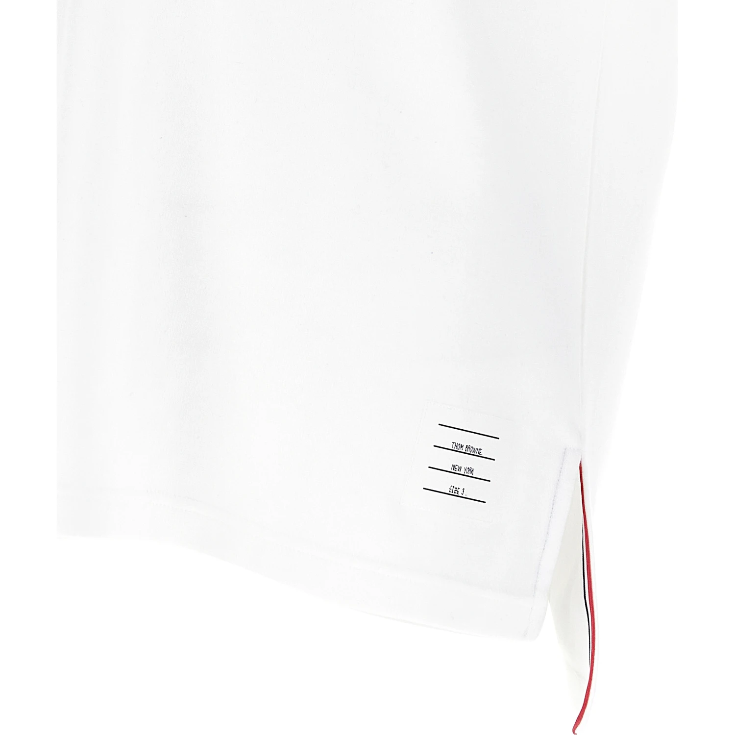 White Cotton Polo Shirt