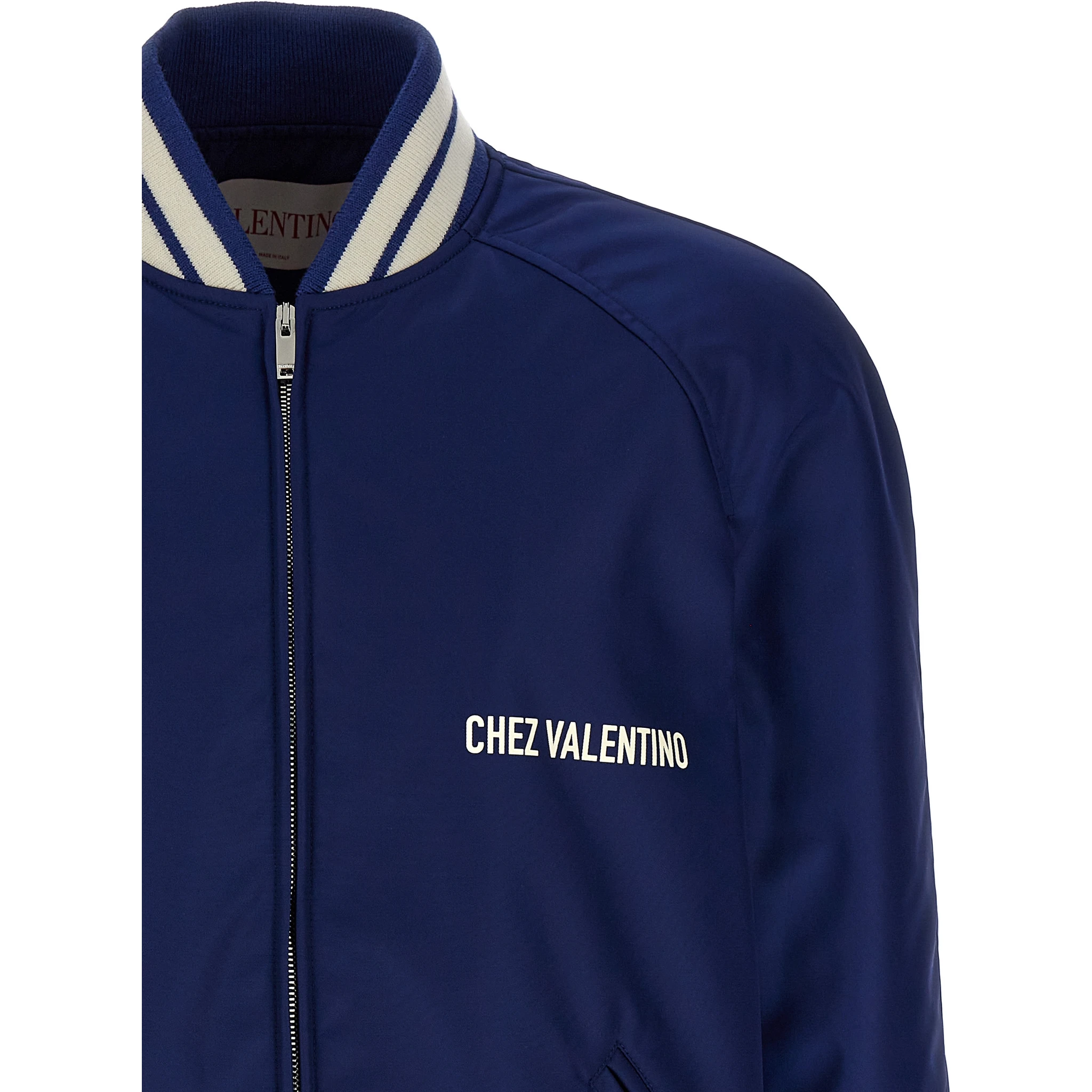 Blue Polyamide Bomber