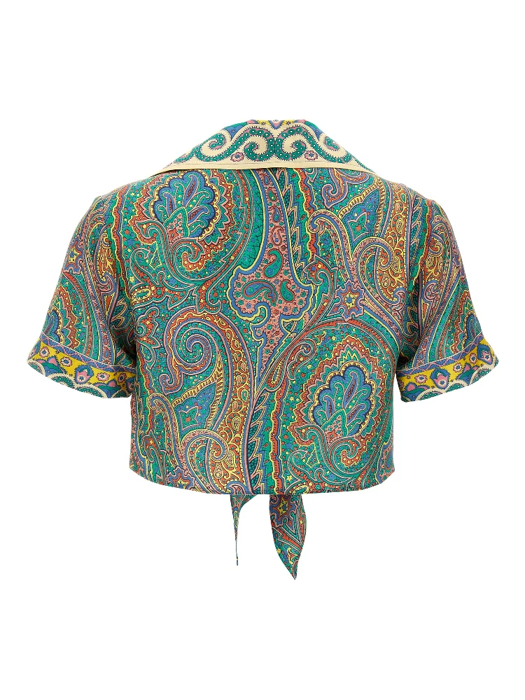 Multicolor Silk Pattern Shirt alternative