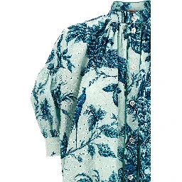 Multicolor Cotton Long Dress