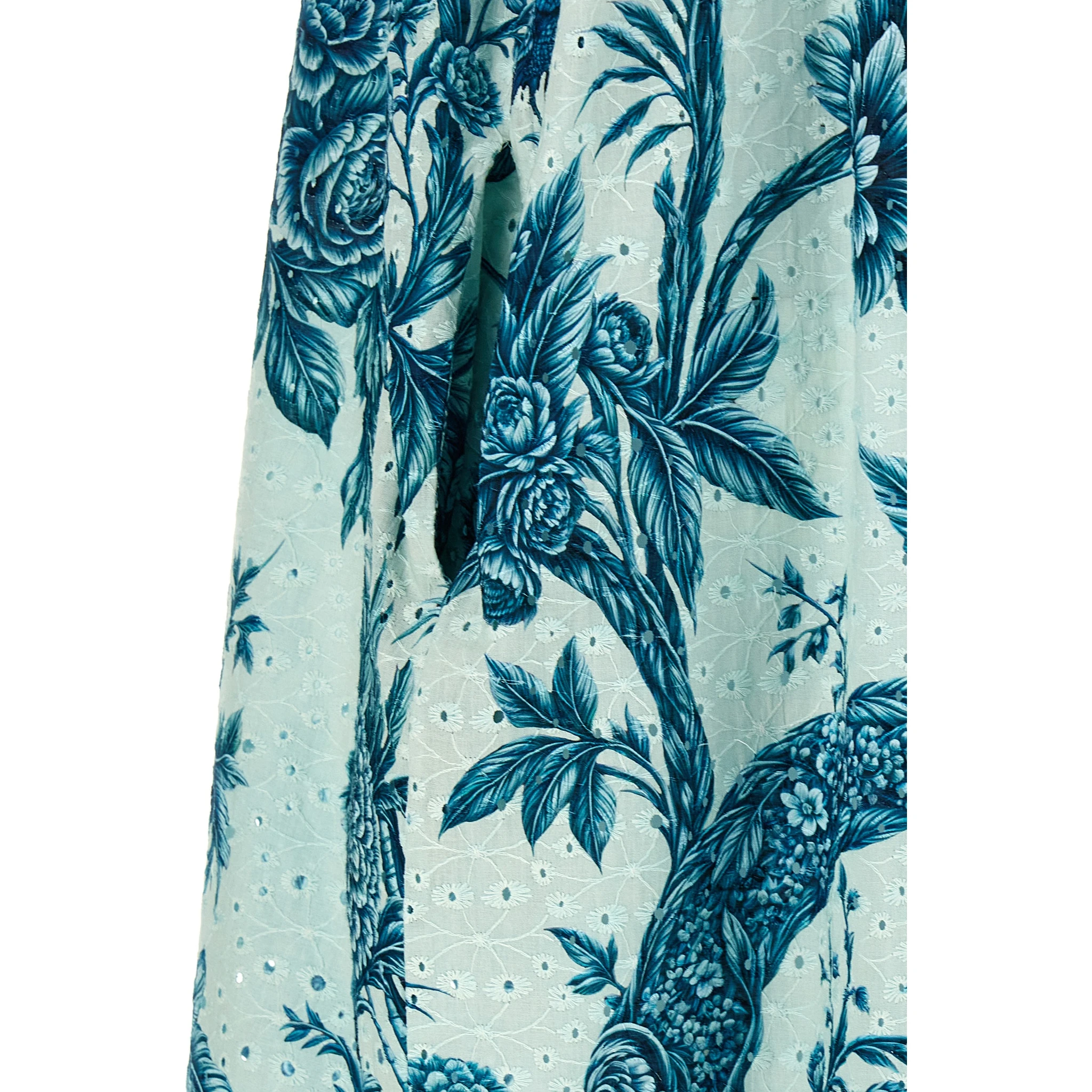 Multicolor Cotton Long Dress
