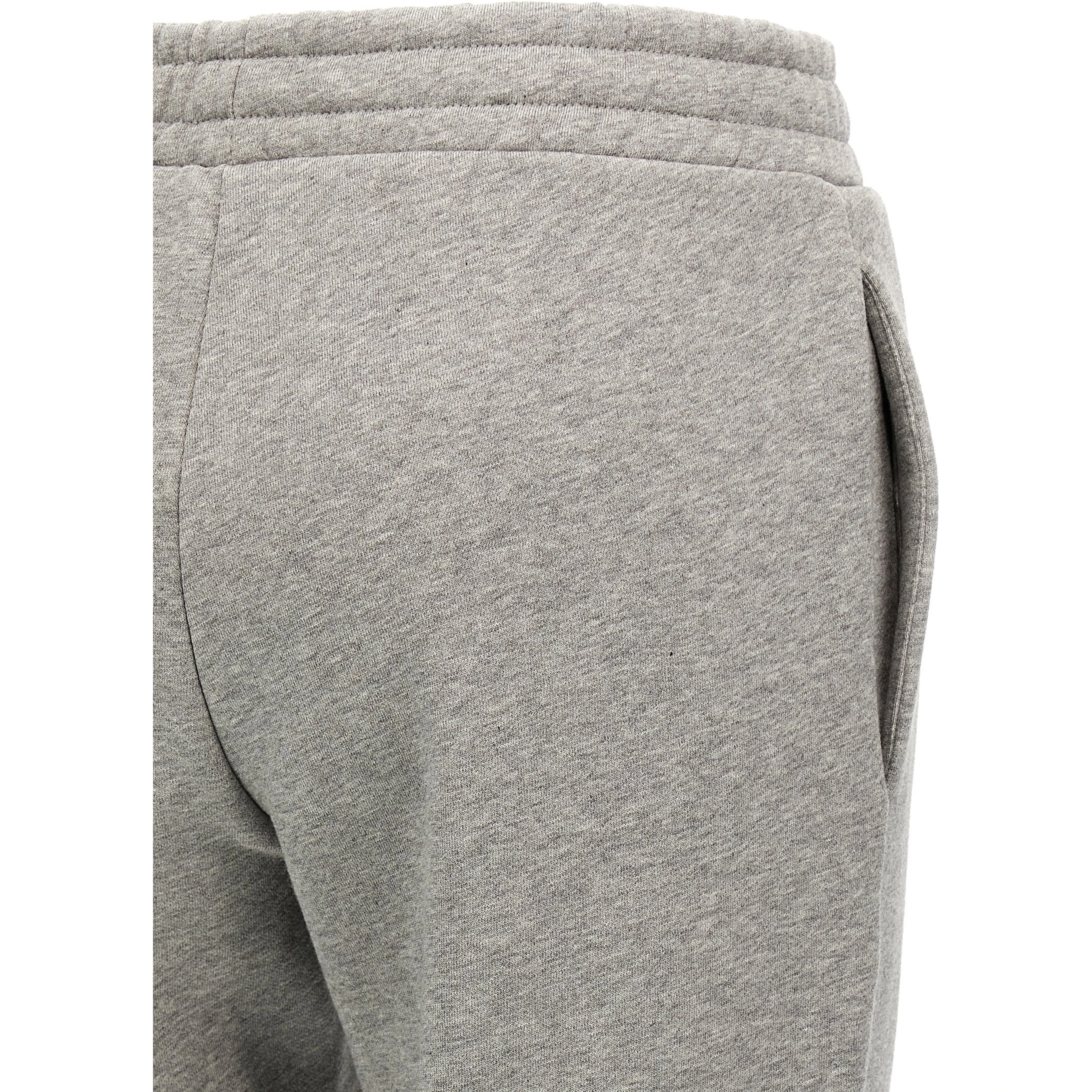 Gray Cotton Joggers (Workout Pants)