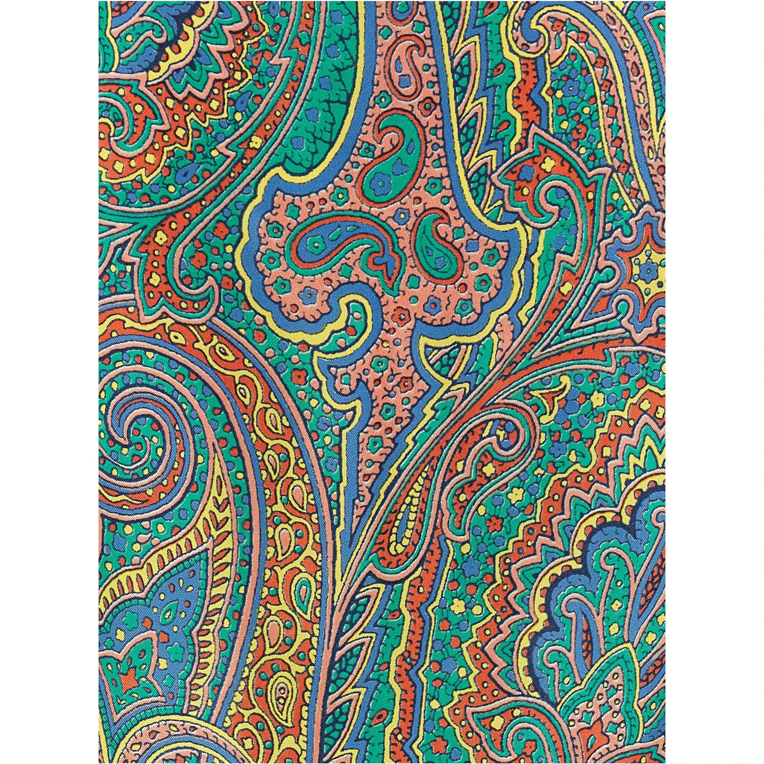 Multicolor Silk Pattern Shirt