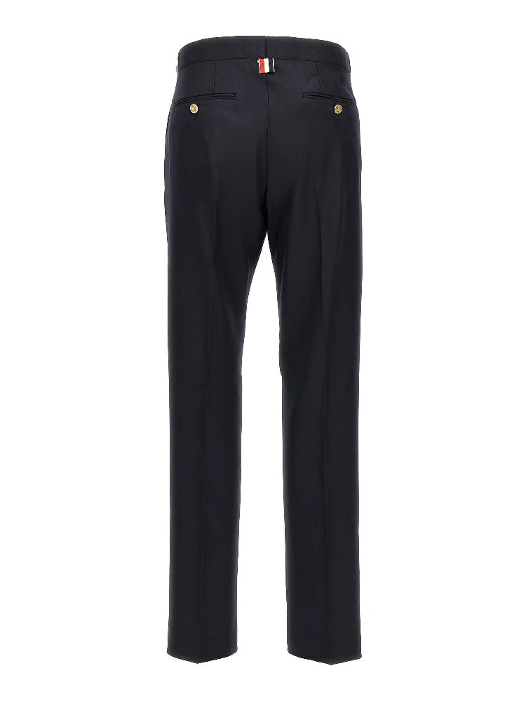Blue Wool Casual Pants alternative