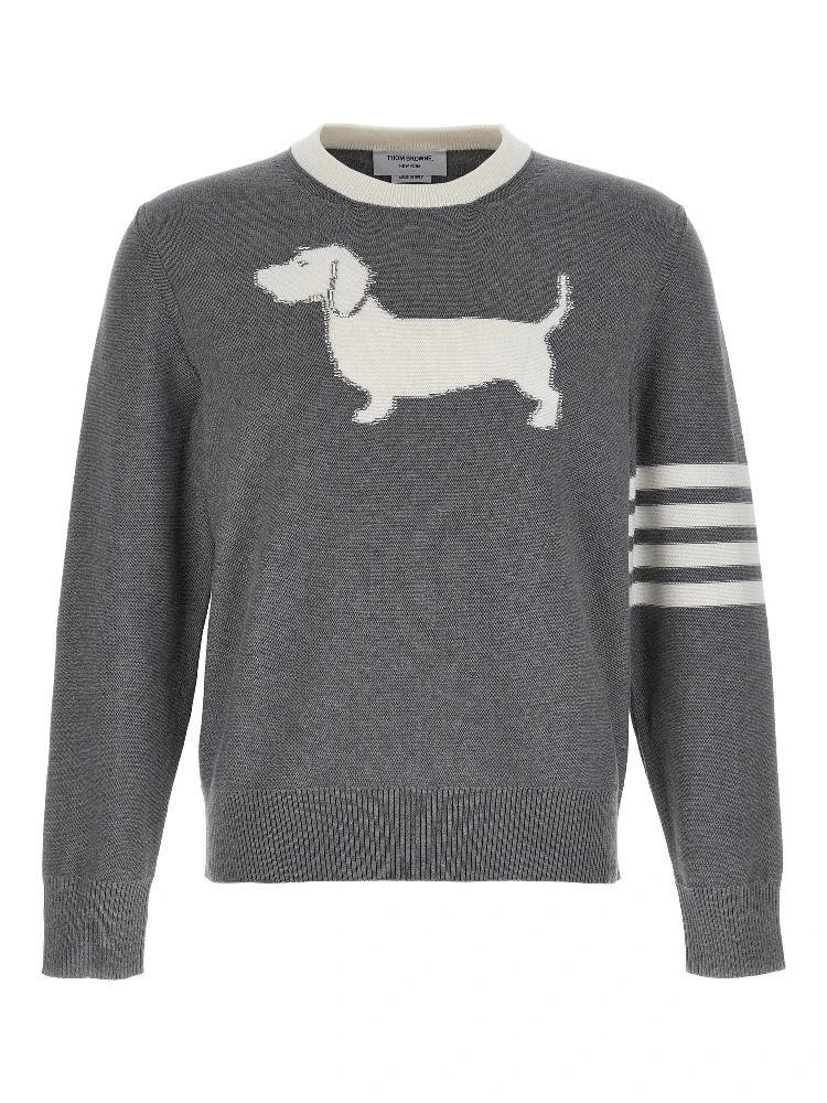 Gray Cotton Cardigan