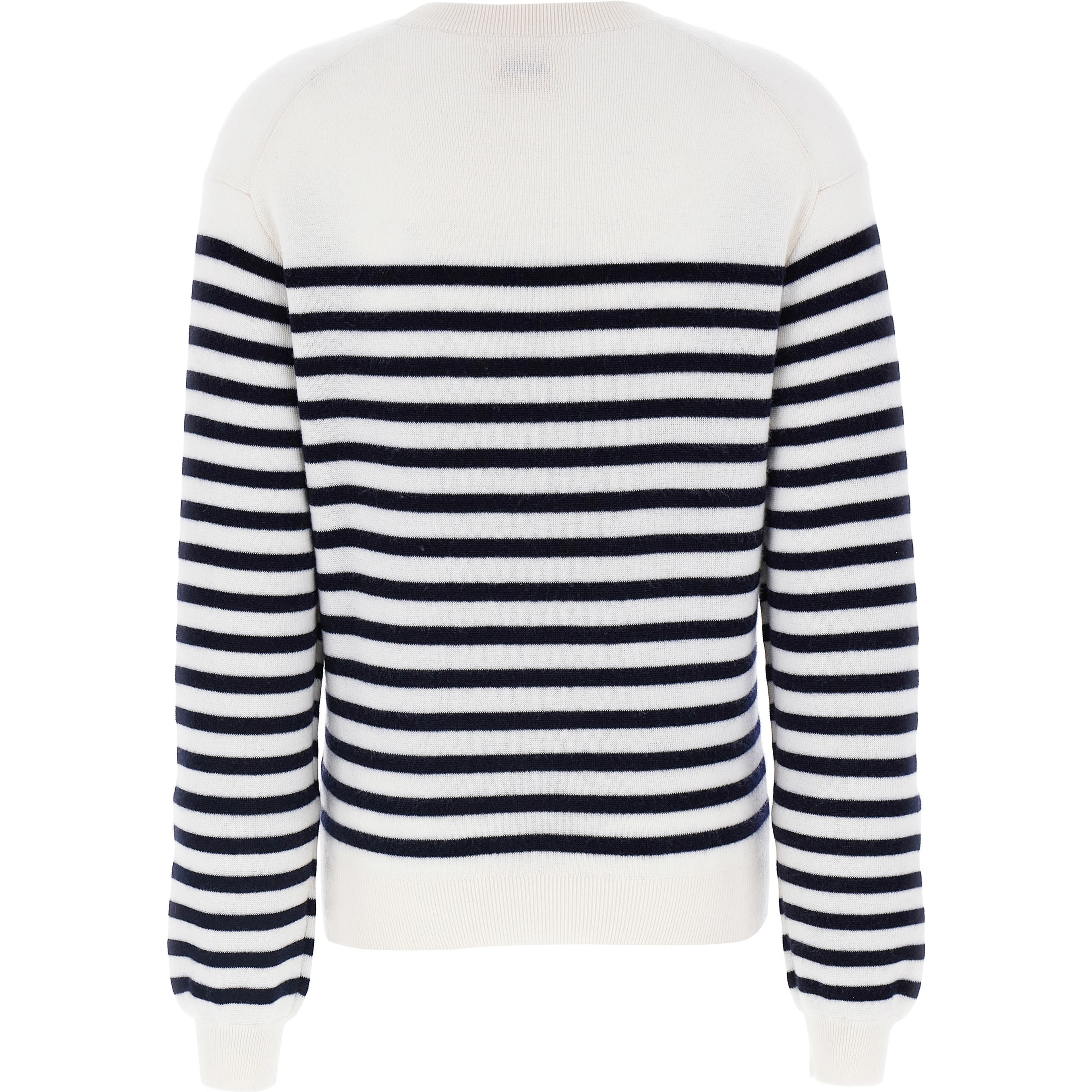 Bicolor Cashmere Cardigan