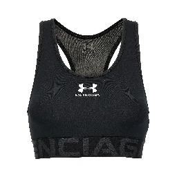 Black Polyester Sport Bra