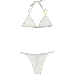 White Polyamide Bikini