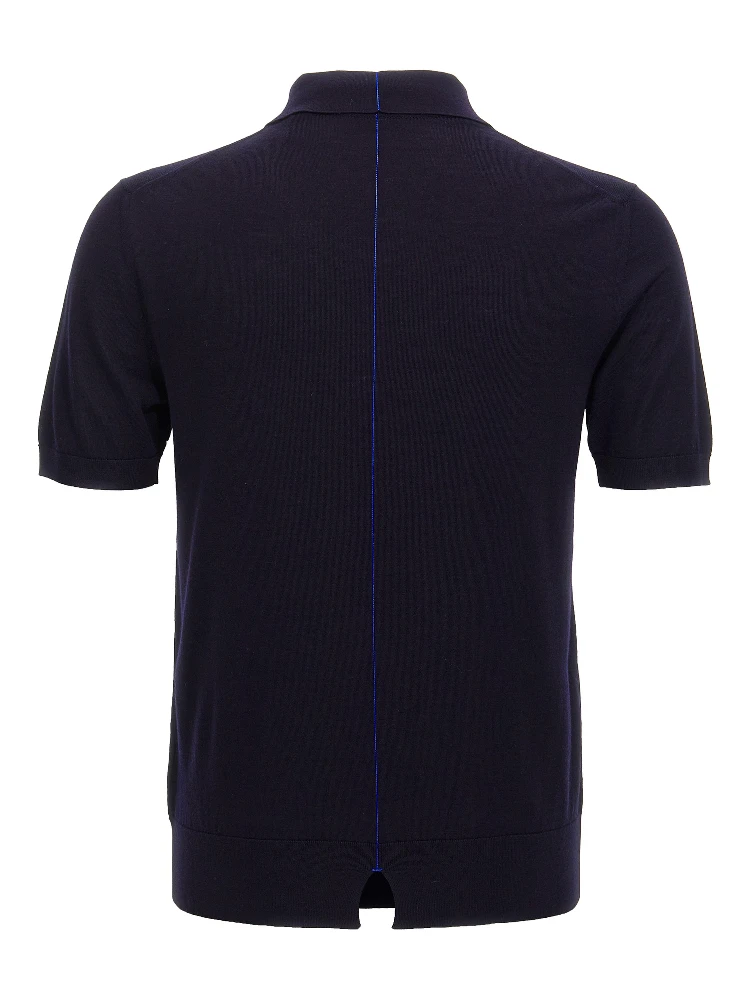 Blue Wool Polo Shirt alternative