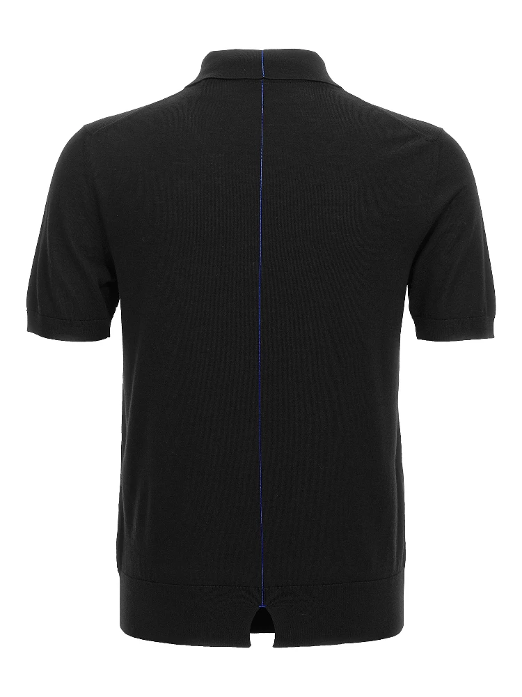 Black Wool Polo Shirt alternative