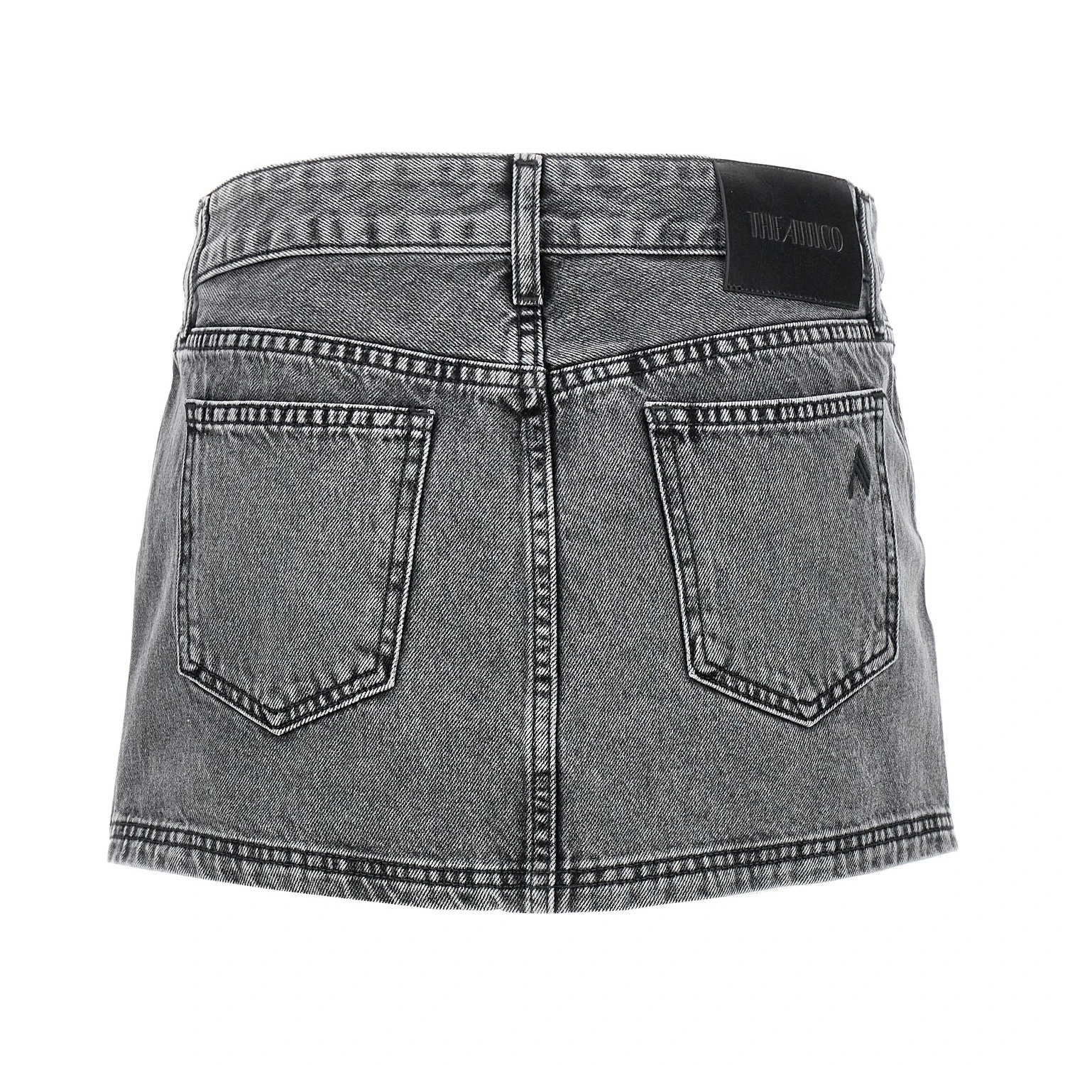 Gray Cotton Long Skirt
