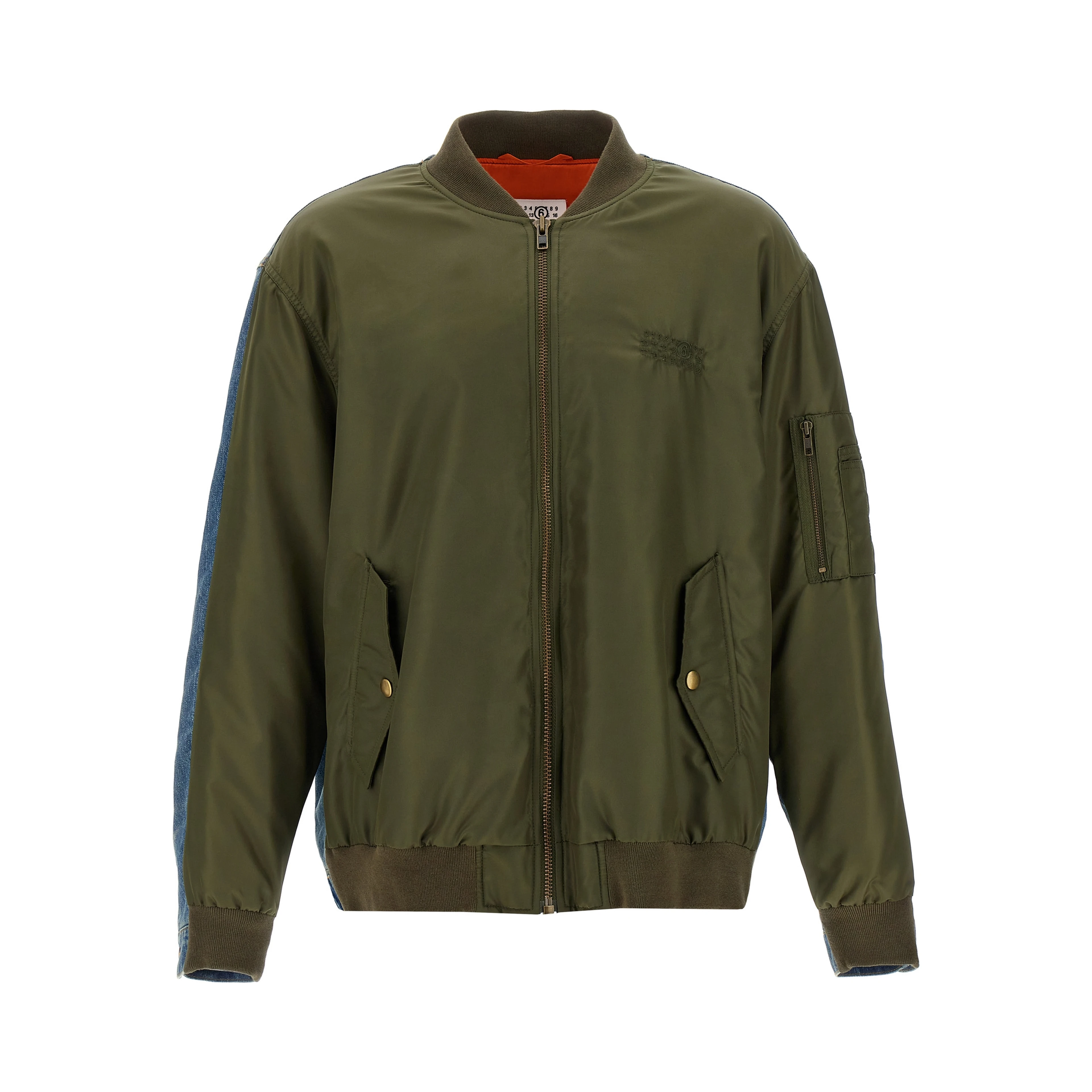 Multicolor Polyamide Bomber