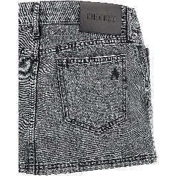Gray Cotton Long Skirt