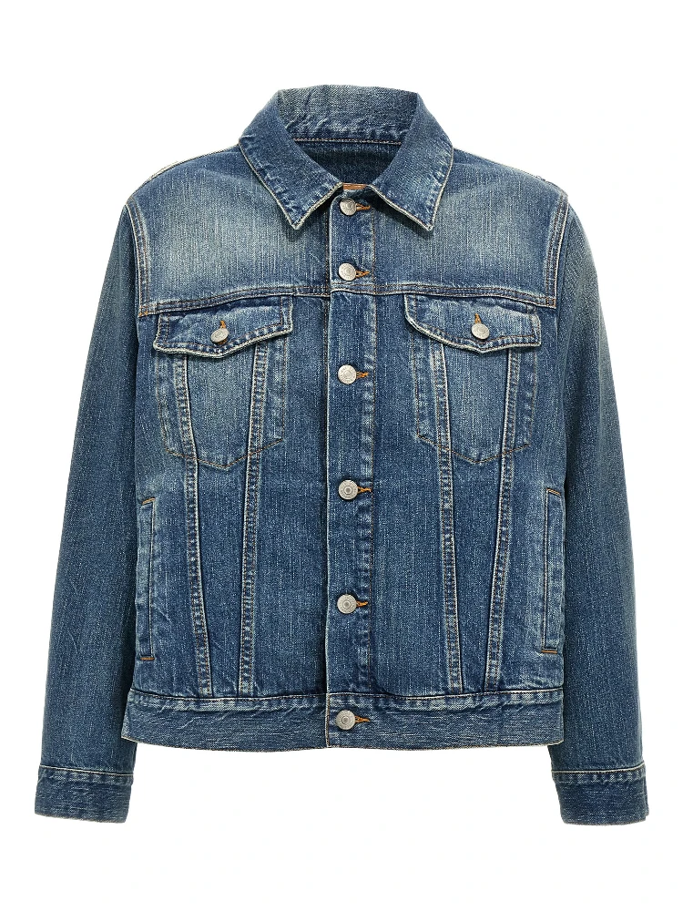 Blue Cotton Denim Jacket