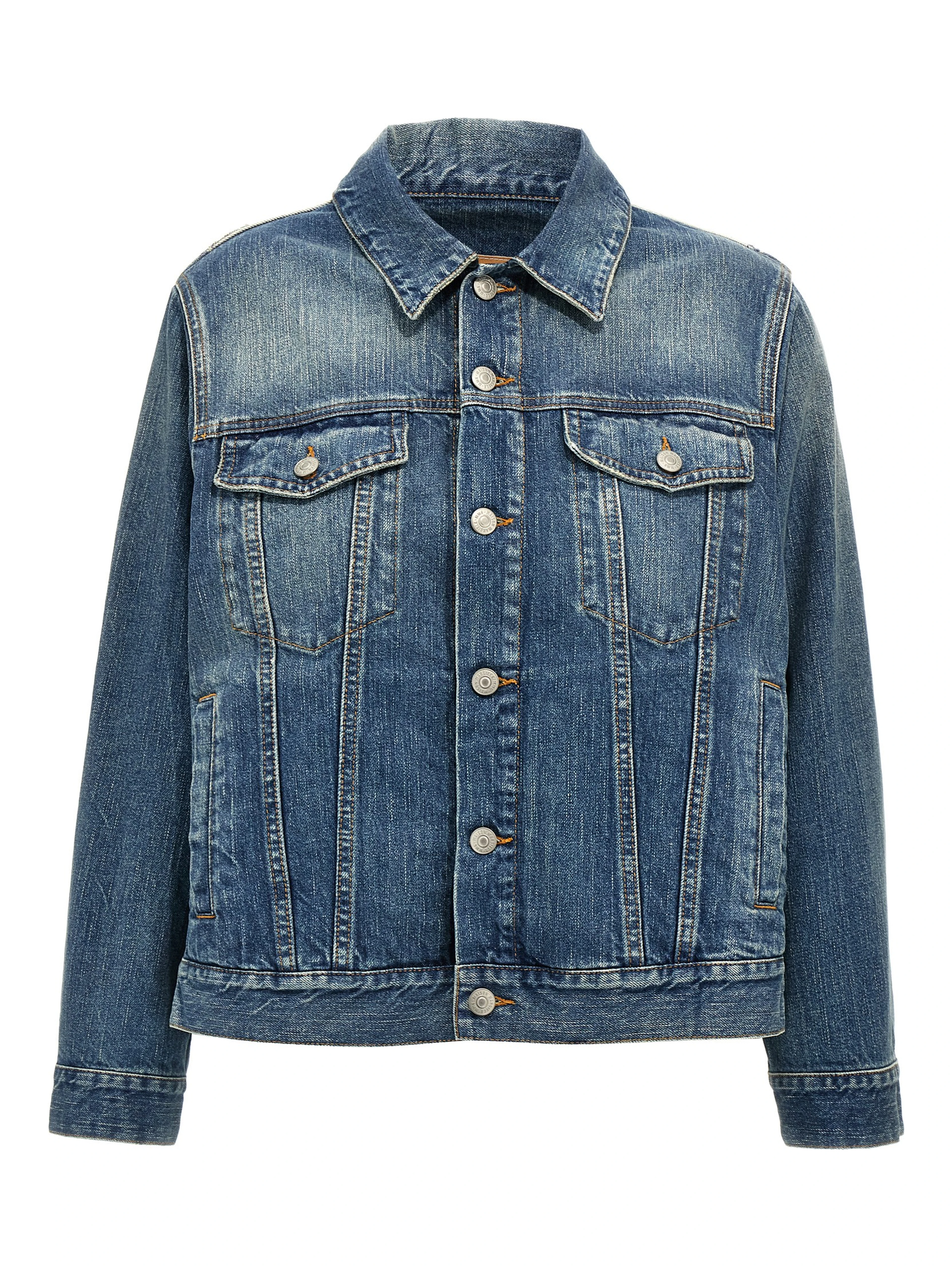 Blue Cotton Denim Jacket