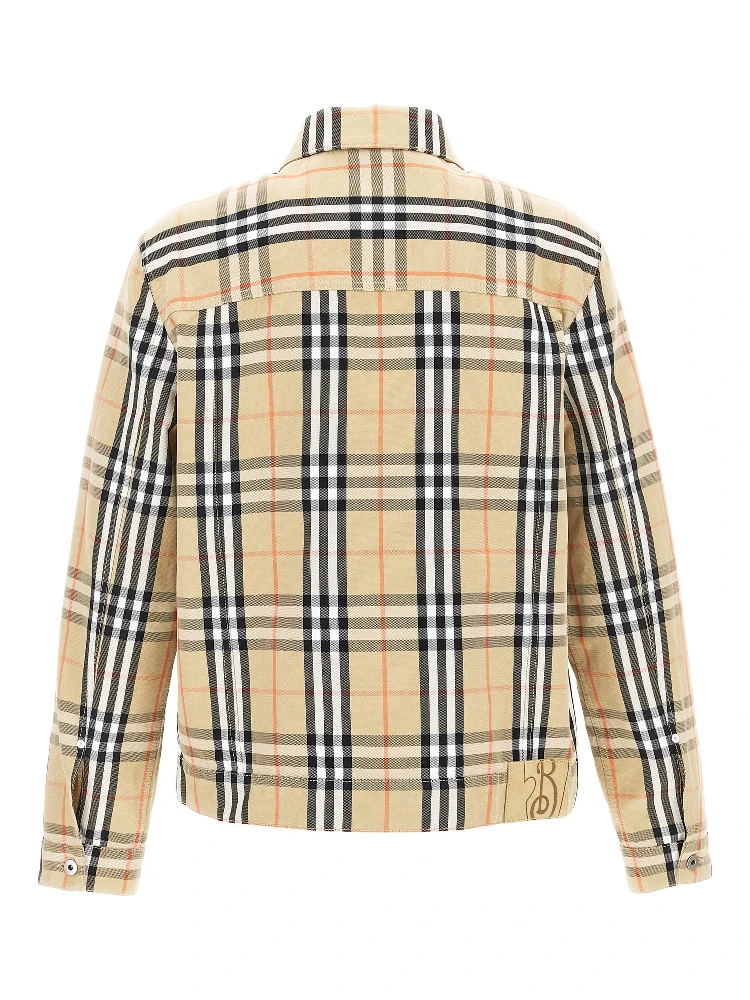 Beige Cotton Full-Length Jacket alternative