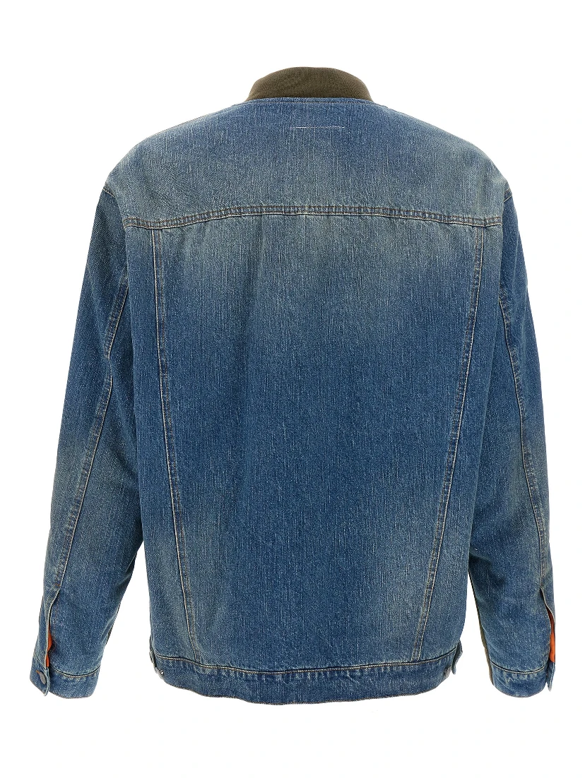 Multicolor Polyamide Bomber