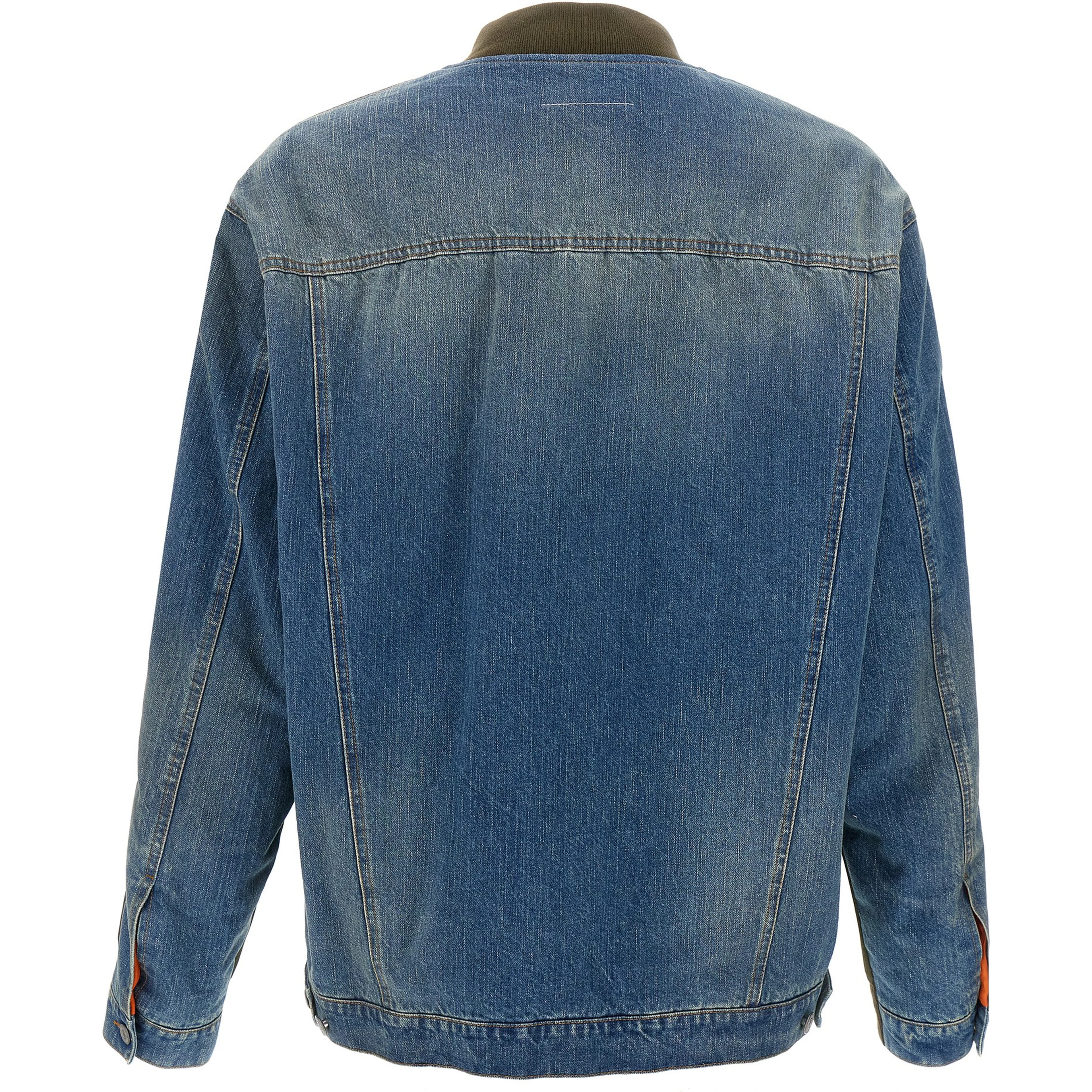 Multicolor Polyamide Bomber