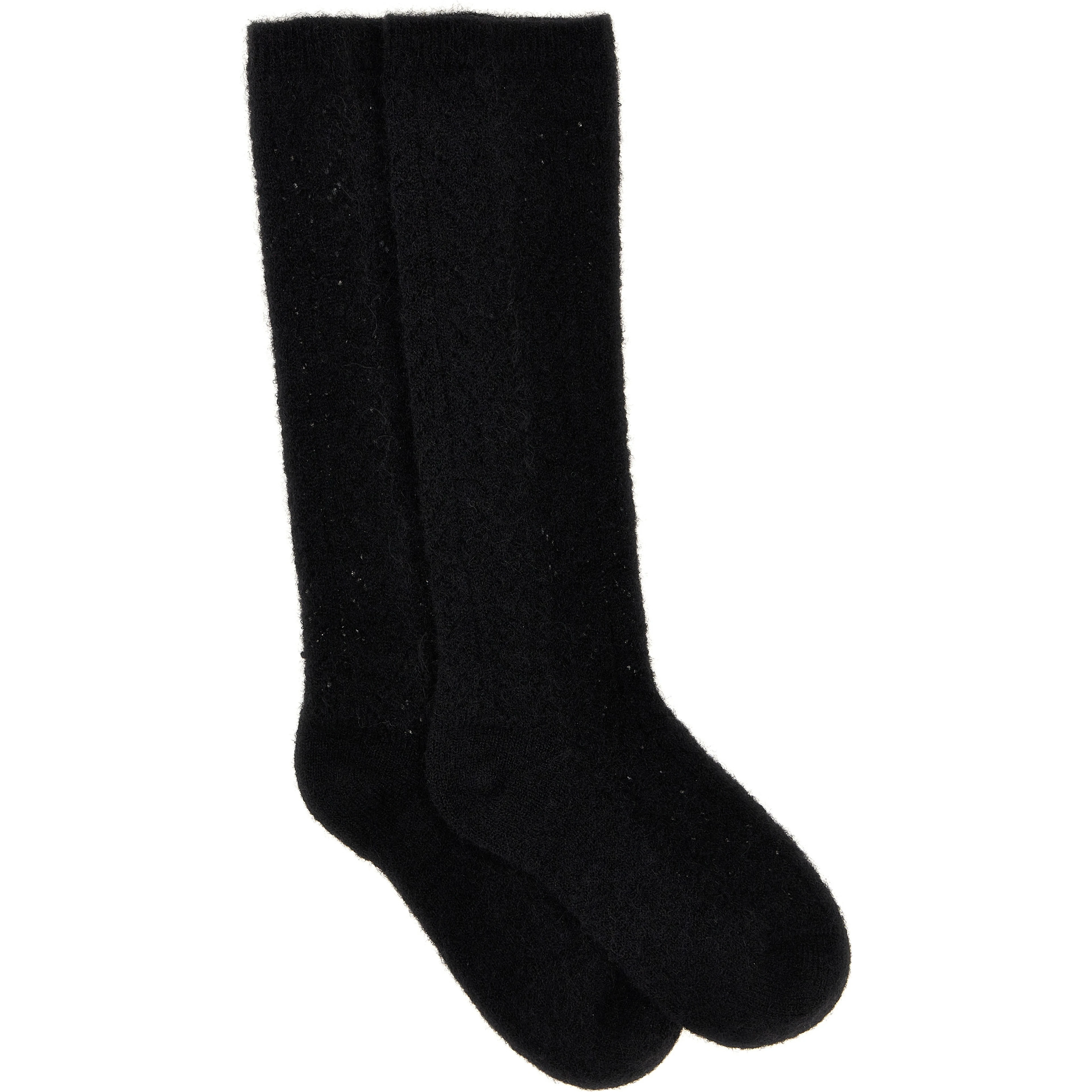 Black Wool Socks