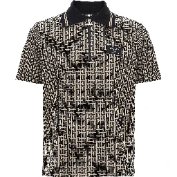 Bicolor Cotton Polo Shirt