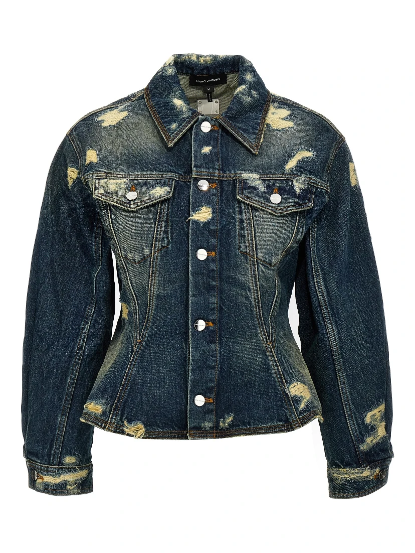 Blue Cotton Denim Jacket