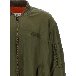Multicolor Polyamide Bomber