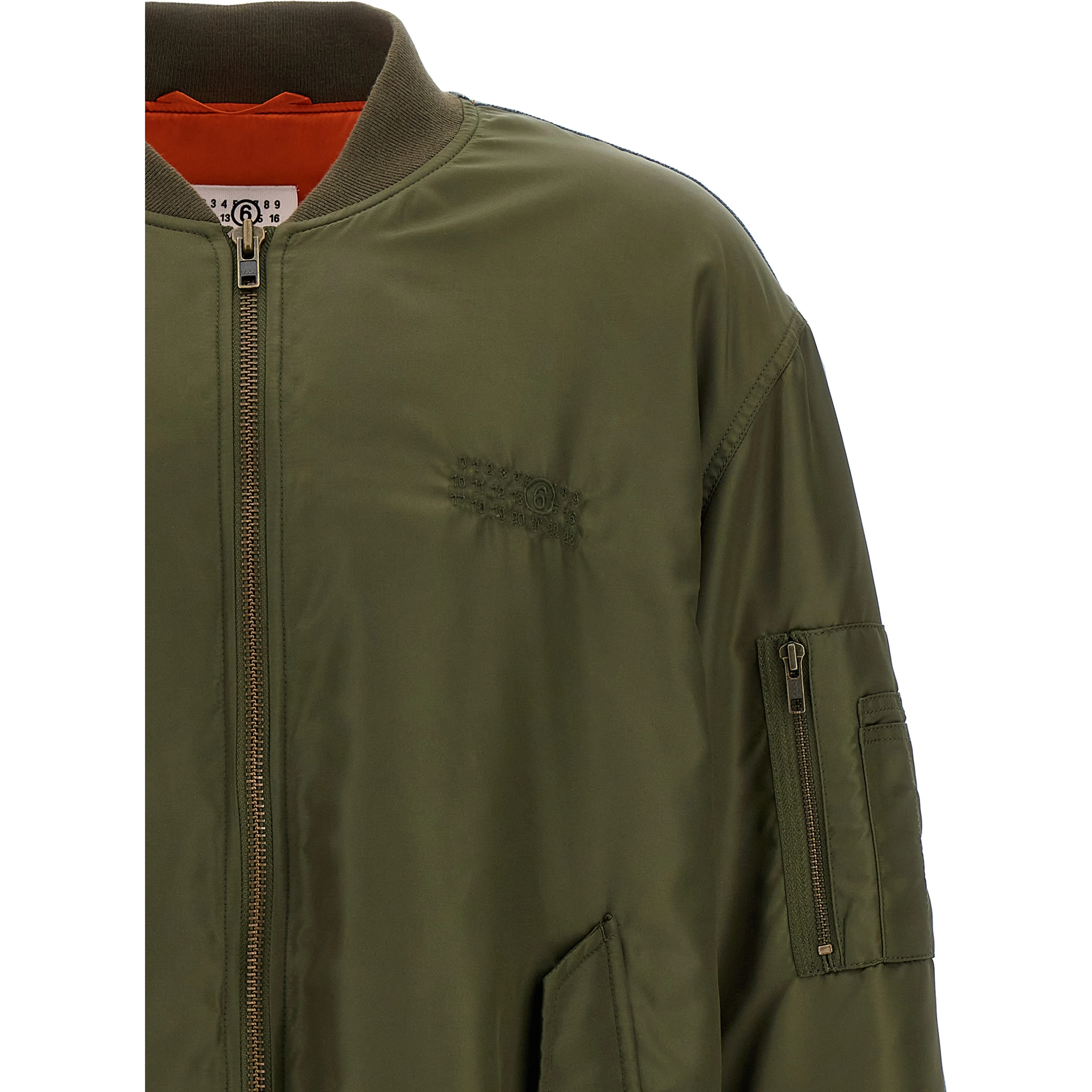 Multicolor Polyamide Bomber