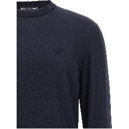 Blue Silk Cardigan
