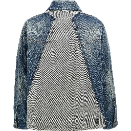 Blue Cotton Denim Jacket
