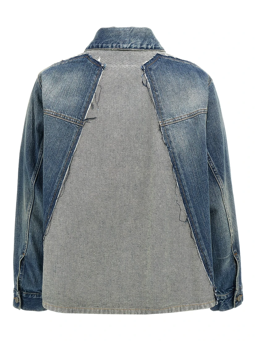 Blue Cotton Denim Jacket