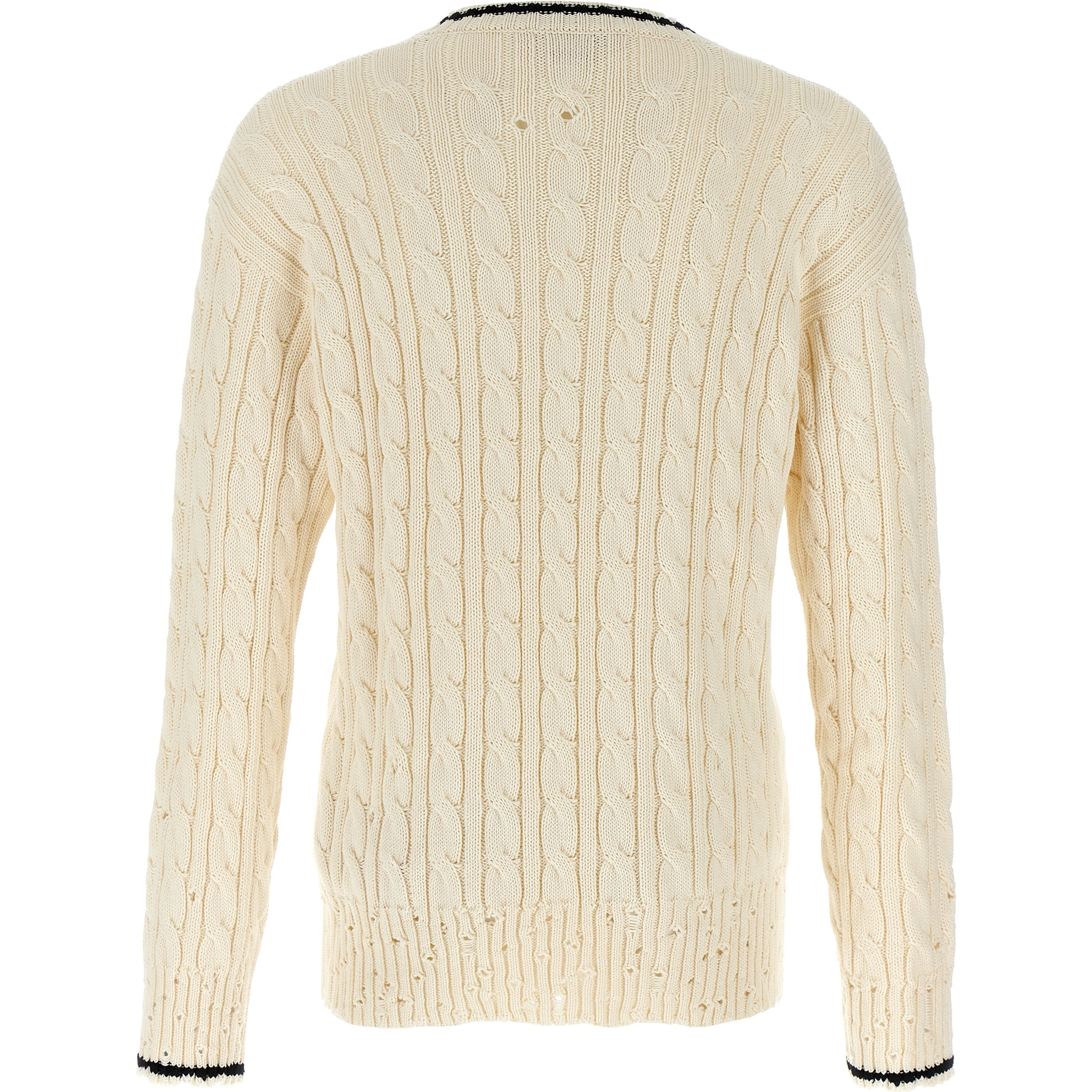 White Cotton Cardigan