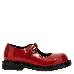 Multicolor Calfskin Flats