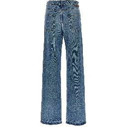 Blue Cotton Jeans Denim