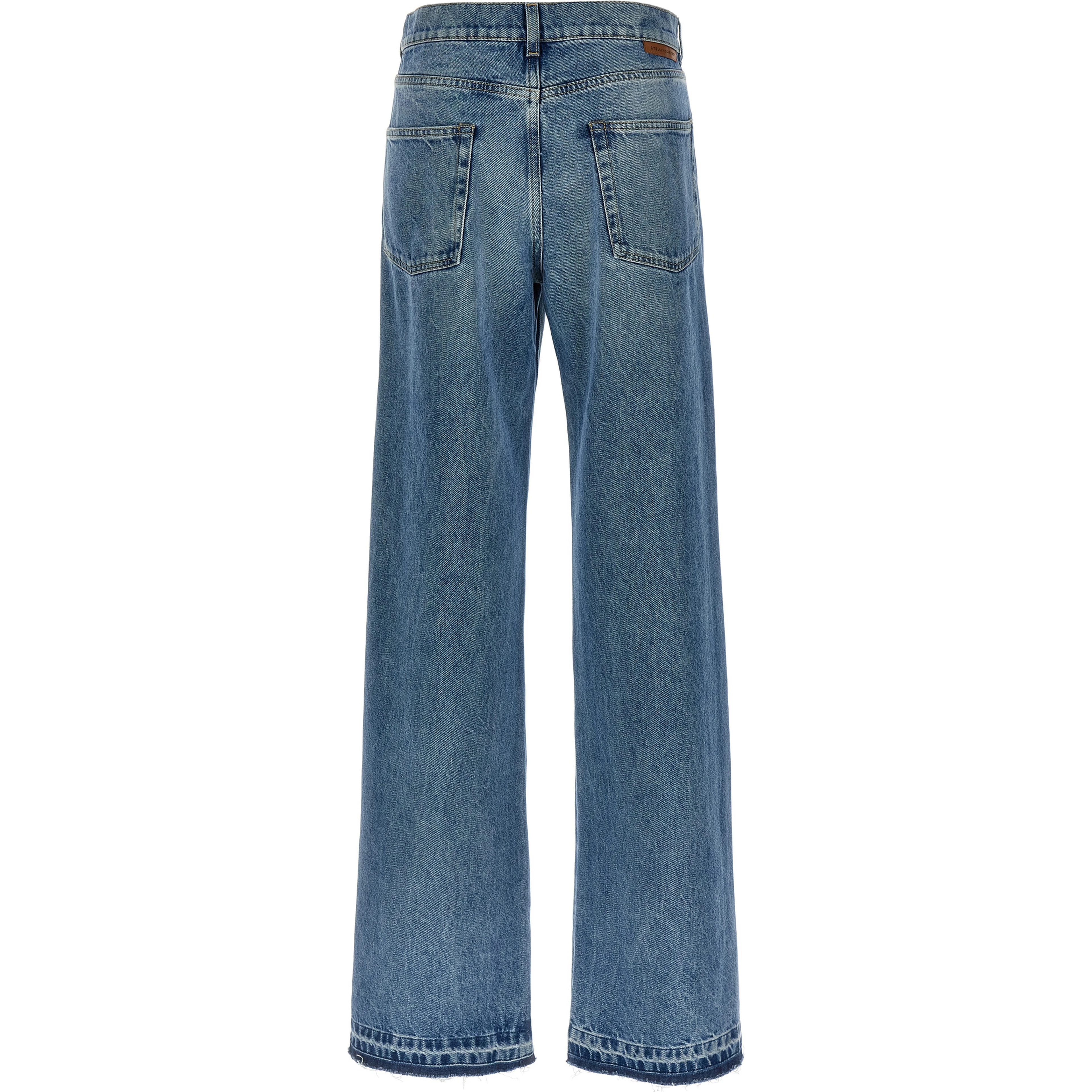 Blue Cotton Jeans Denim
