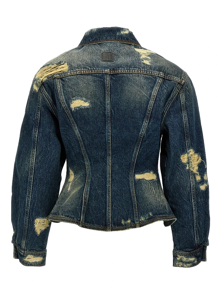 Blue Cotton Denim Jacket alternative