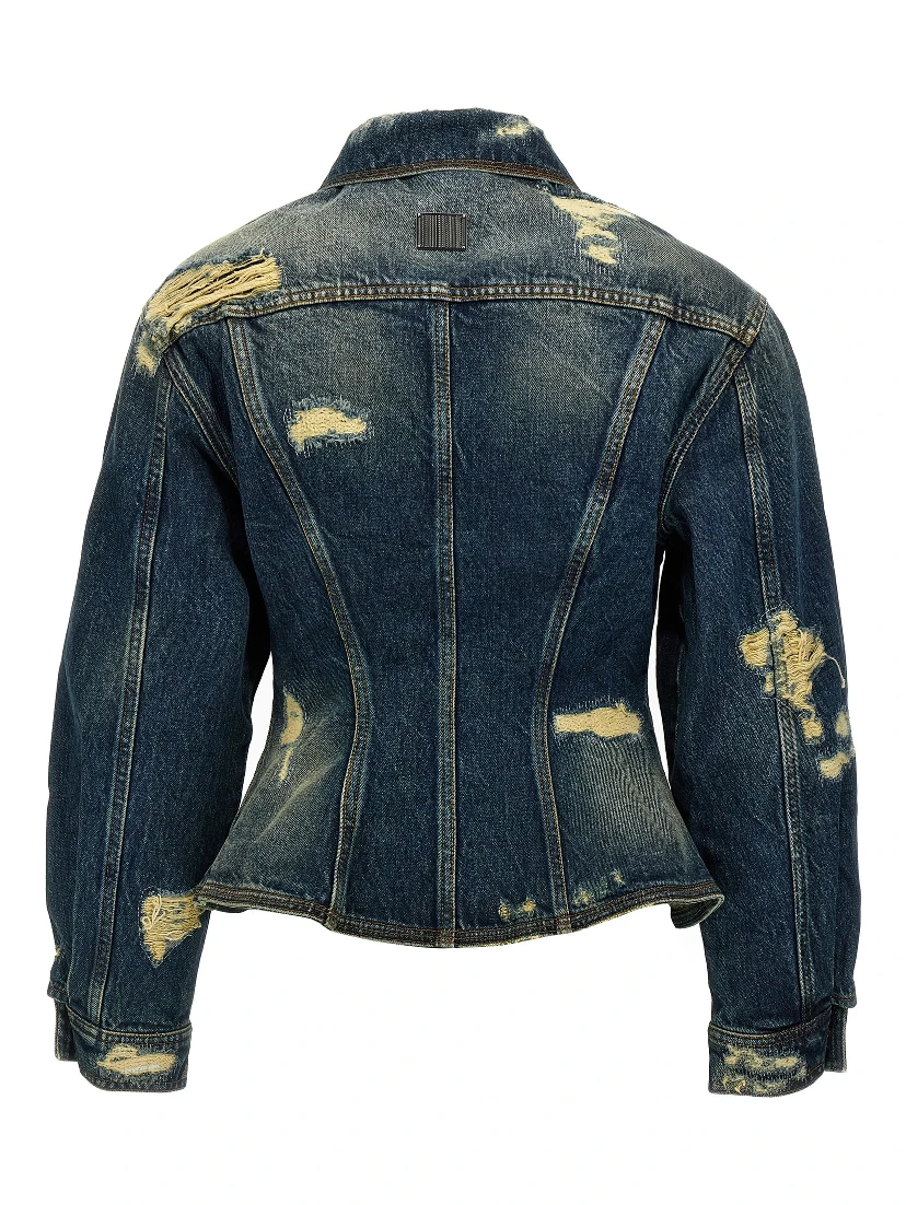 Blue Cotton Denim Jacket