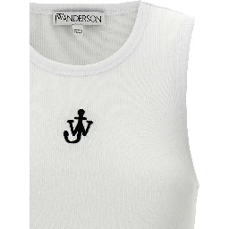 Bicolor Cotton Sleeveles T-Shirt