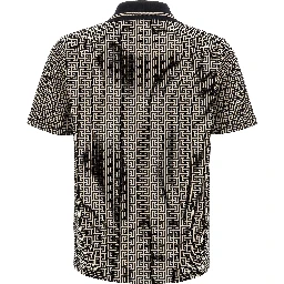 Bicolor Cotton Polo Shirt